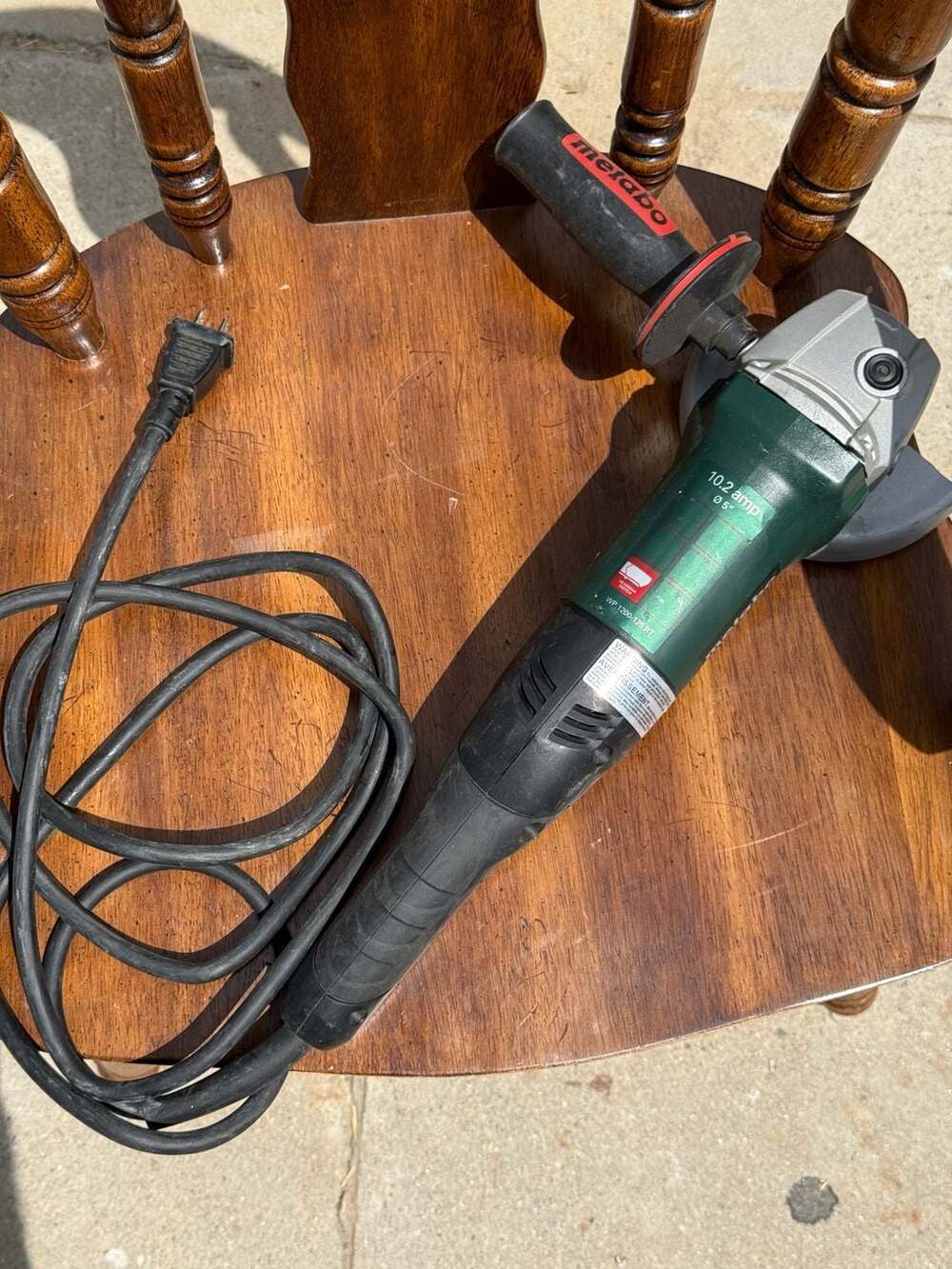 Metabo WP11 125 Quick Angle Grinder,